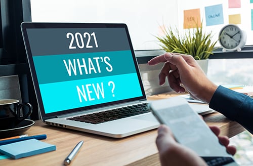 2021 whats new - blog