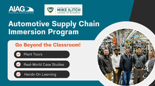 Automotive Supply Chain Immersion Program Blog