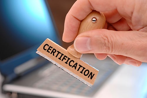 certification stamp - blog