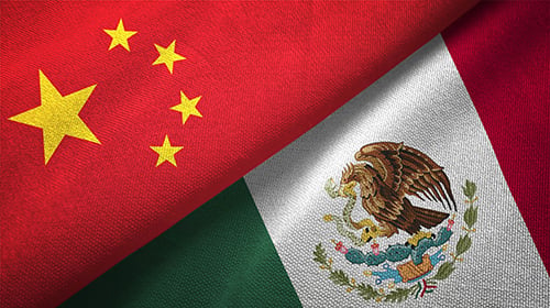 china and mexico flags - blog