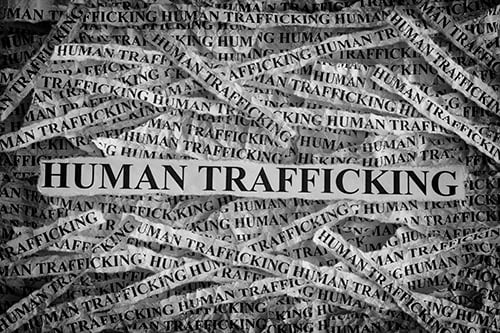 human trafficking word scraps - blog