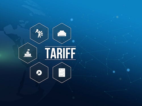 tariff blue - blog