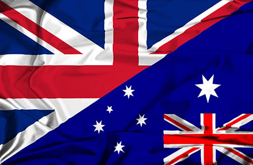 uk australia flags - blog
