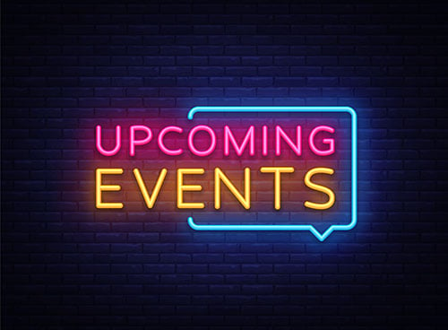 upcoming events - blog