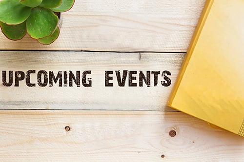 upcoming events wood - blog