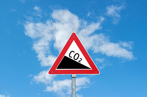 CO2 Reduction Sign